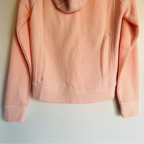 *DONATED* AIM NWT Pink Fleece Full Zip Hoodie with Thumbholes Size Small - Picture 8 of 16